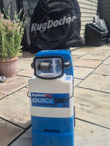Rug Doctor Pro carpet cleaning machine.