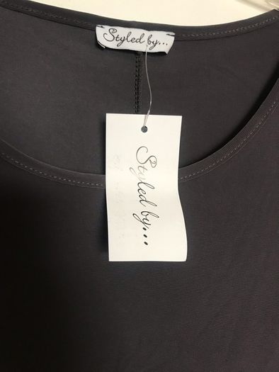 Styled by grey top size 16 New with tags