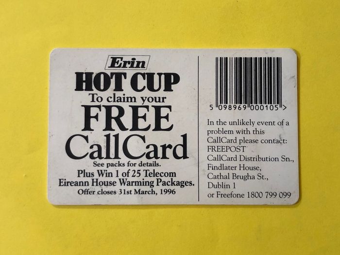 Callcard 1106 Erin Hot Cup