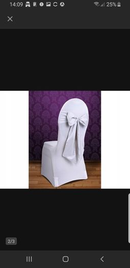 Wedding chair sashes