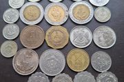 A Lot of 168 grams coins from Libya (1952-2017)