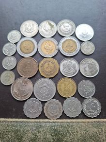 A Lot of 168 grams coins from Libya (1952-2017)