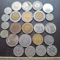 A Lot of 168 grams coins from Libya (1952-2017)