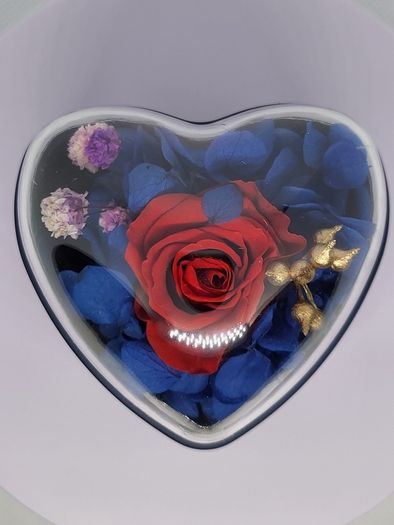Heart Ring Box (Size 7x7x7 cm)