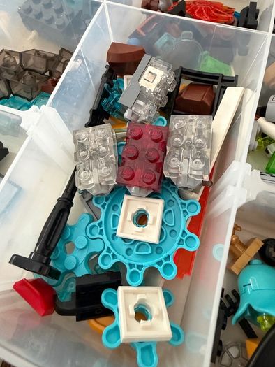 lego parts airplane engine light bricks etc