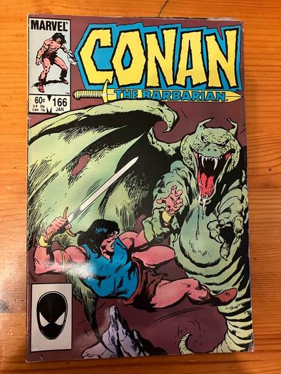Comic: 'Conan The Barbarian' no. 166 (January 1985)