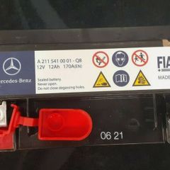 Original Mercedes Benz Auxiliary Battery 12Ah, A2115410001