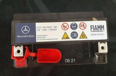 Original Mercedes Benz Auxiliary Battery 12Ah, A2115410001
