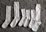 White Socks  Age 3-4
