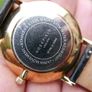 Rosefield Ams/nyc Bowery Rf106-g-02568 Black/white/rose Gold Watch Image 8