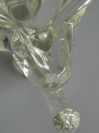Vintage Glass Elephant