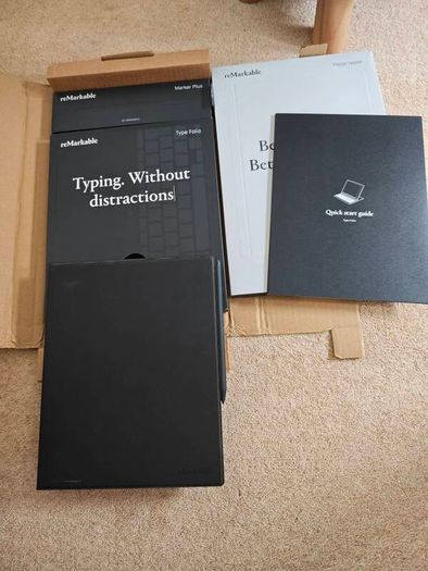 remarkable 2 bundle (tablet + folio + marker plus)