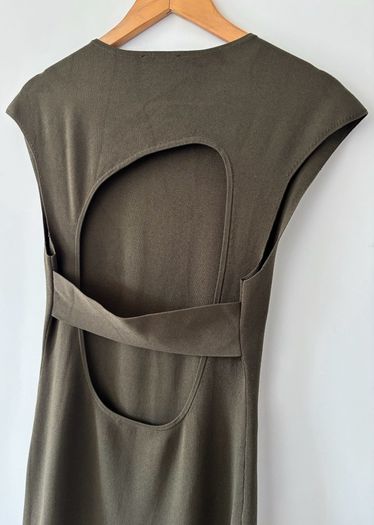 COS Open-Back Knitted Midi Dress
