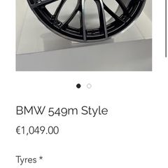 BMW 549M Style Alloy Wheels 20inch 400Euro ONO