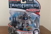 transformers Tailpipe and pinpointer with sergeant Noble mechtech