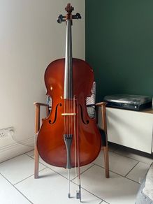 Antoni ACC35 Debut Cello - Full Size 4/4 - Solid Wood - Bow & Case