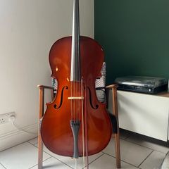 Antoni ACC35 Debut Cello - Full Size 4/4 - Solid Wood - Bow & Case