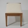 Vintage Studio Donegal Tweed and Oak Stool, 1960s. Image 6