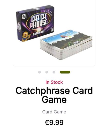 Brand New Catch Phrase Card Game - RRP - 9.99
