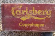 Calsberg vintage crate