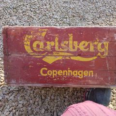 Calsberg vintage crate