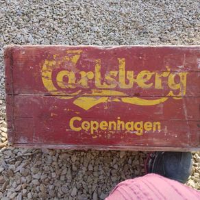 Calsberg vintage crate
