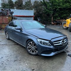 Breaking Mercedes c350e 2016 c class w205 hybrid