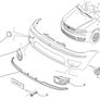 RH Bumper Grille (Fiat Punto 188 FL) Image 2