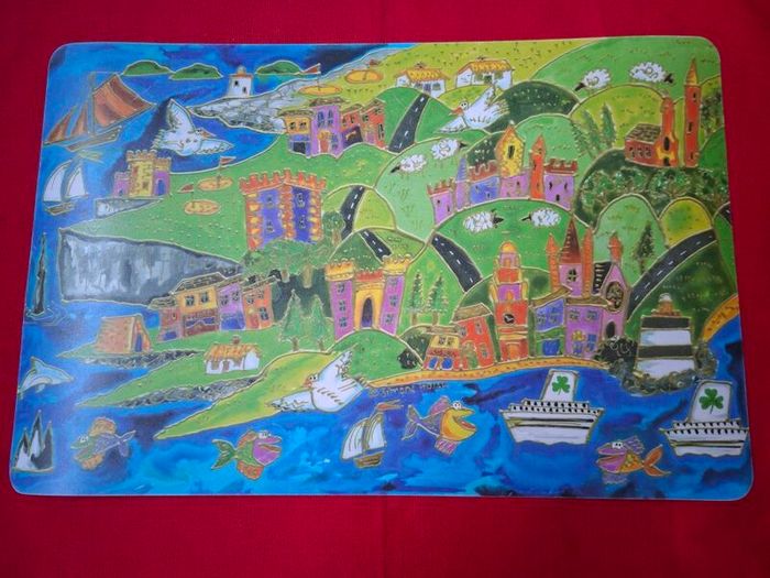 Simone Walsh 8 Place Mats (Dublin & Wild Atlantic Way)