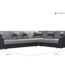 Nero Corner Sofa Bed Image 7