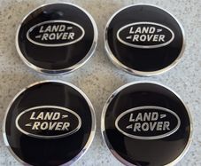 4 x Land Rover 63mm Centre caps.  FREE POST