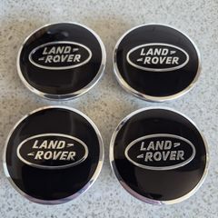 4 x Land Rover 63mm Centre caps.  FREE POST
