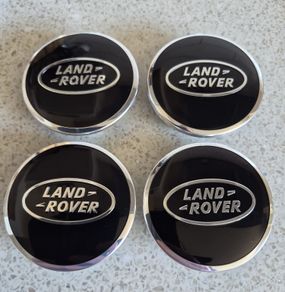 4 x Land Rover 63mm Centre caps.  FREE POST