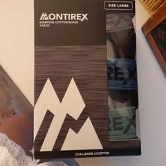 montirex boxers brand new