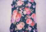 Flower-Print Top - Size 8