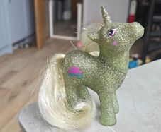 Mail Order Star Hopper Starhopper MO HTF Rare Sparkle Ponies MLP G1 My Little Pony