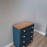 4-Drawer Chest of Drawers with Solid Wood Top Image 4