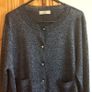 Orla Kiely Ladies Black Sparkle Lightweight Cardigan L Uk 14 includes Postage Image 4