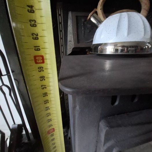 Solid fuel stove, 7Kw
