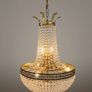 20th Century French Empire Style Chandelier Image 3