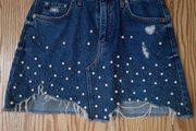 Denim skirt