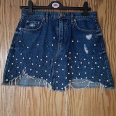 Denim skirt