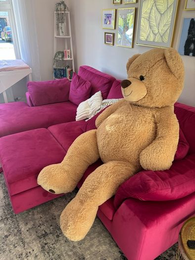 Giant teddy bear
