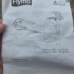 Flymo PowerVac 3000 Leaf Blower