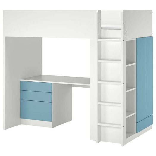 SMSTAD IKEA Childs raised cabin bed