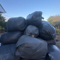 Free bagged Attic Insulation.