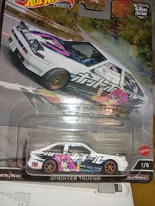 Hot Wheels Toyota Ae86  Sprinter Trueno  Diecast Model