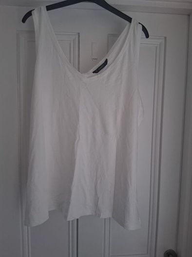 Dunnes White Cotton Top