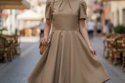 Tan Dress Size 16