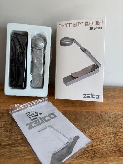 Book Light - Zelco Itty Bitty - Led Edition - BRAND NEW